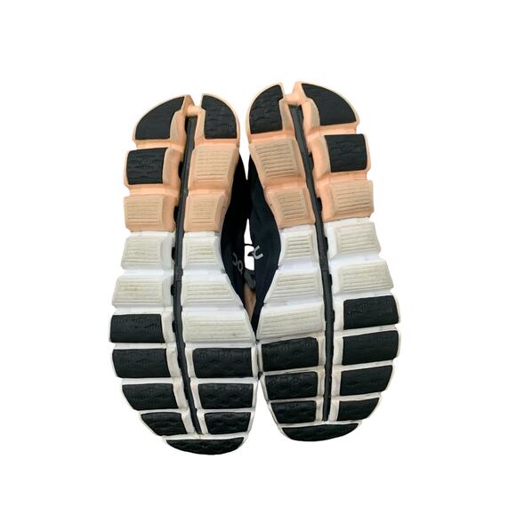 On Cloudflow Road-Running Shoes - Women's 9.5 Black Rock/Rose - Picture 7 of 8